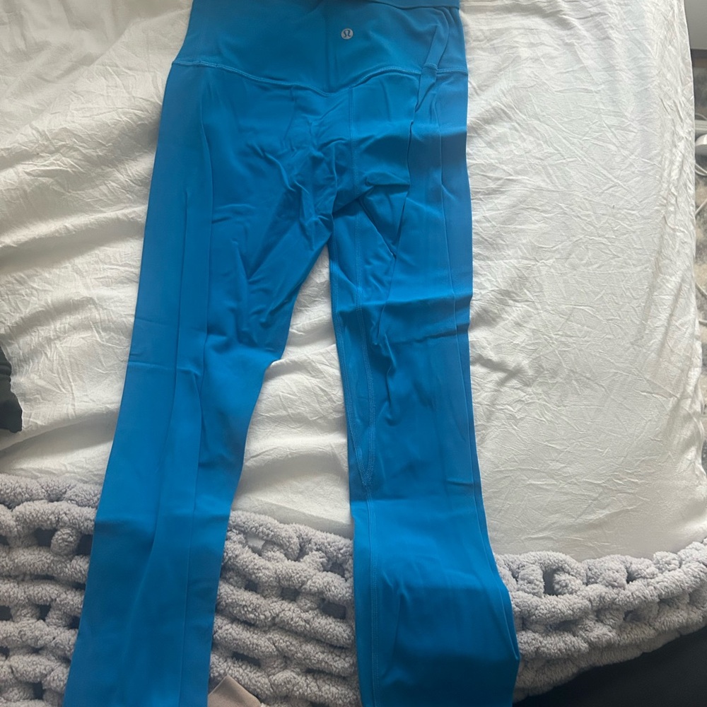 Blue Lululemon align Leggings